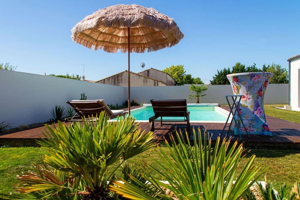 Villa Avec Piscine Chauffee Trois Chambres Saint-Sulpice-de-Royan Eksteriør billede